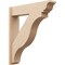 Ekena Millwork 7 1/2-in W x 32-in D x 36-in H Funston Trad Rough Cedar Woodgrain TimberThane Outlooker, Primed Tan OUTUR075X32X36FST04RCPR - alternate 1